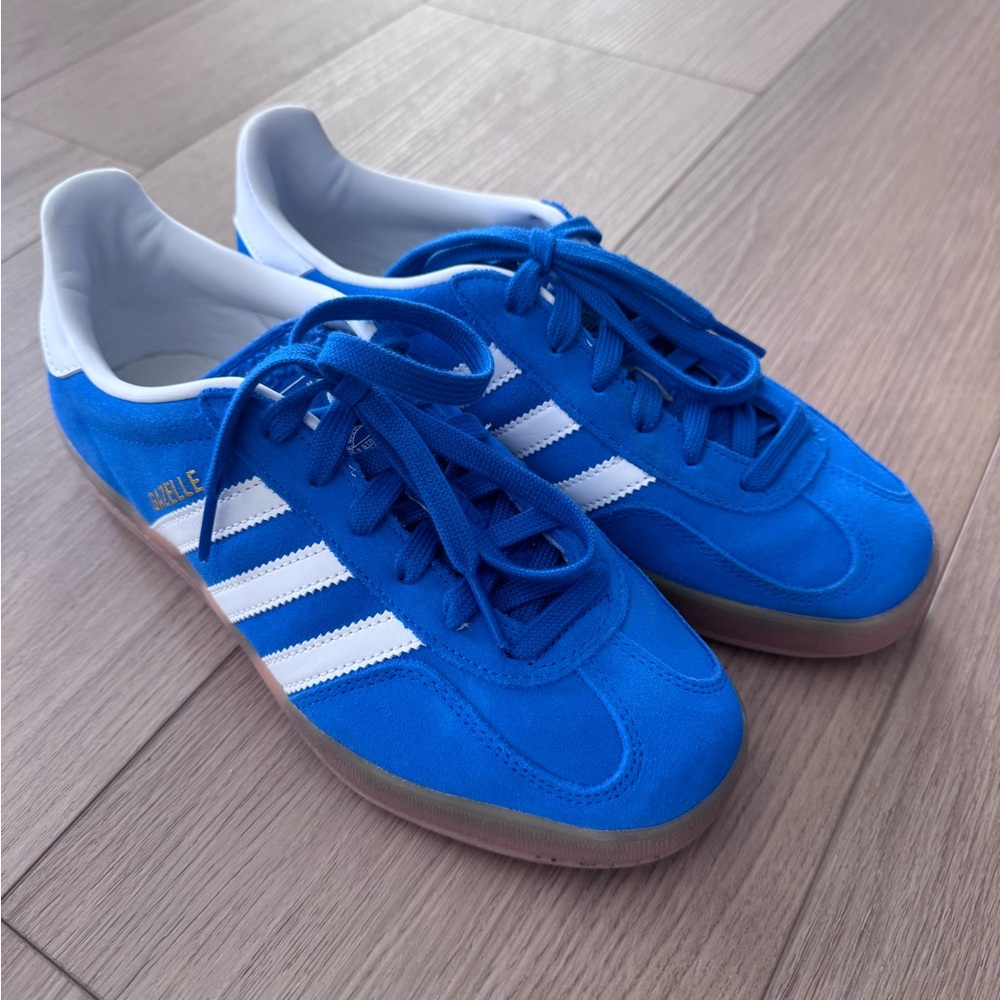 Adidas Blue and White unisex Sneakers